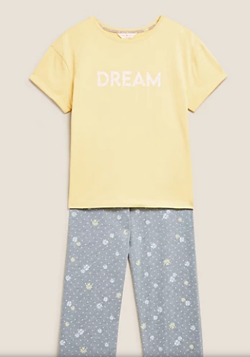 check trouser and t shirt yellow color