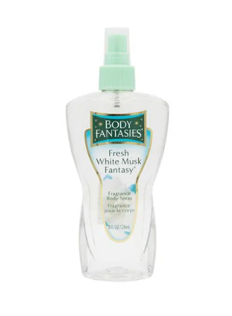 Body Fantasies Fresh White Musk Fantasy Body Spray 236ml
