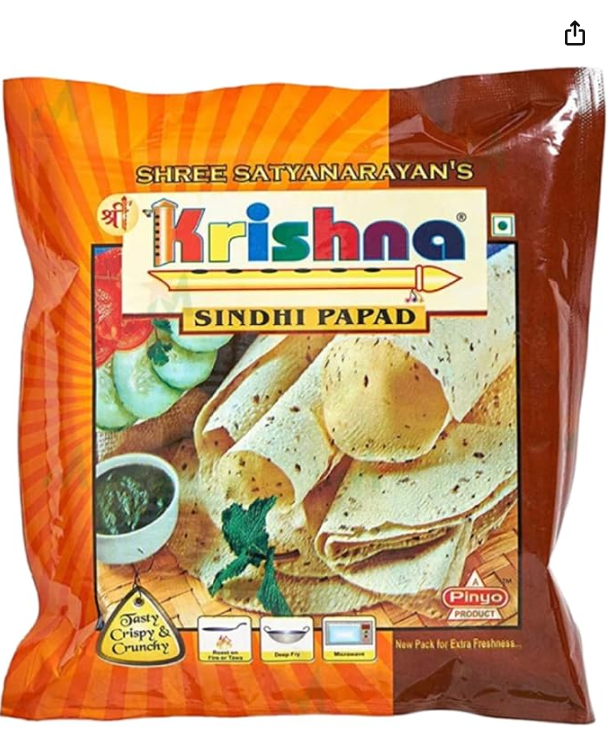 Krishna Sindhi Papad 500 g