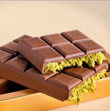 Viral Dubai Pistachio Kunafa Chocolate Bar (Best Seller) - 130G