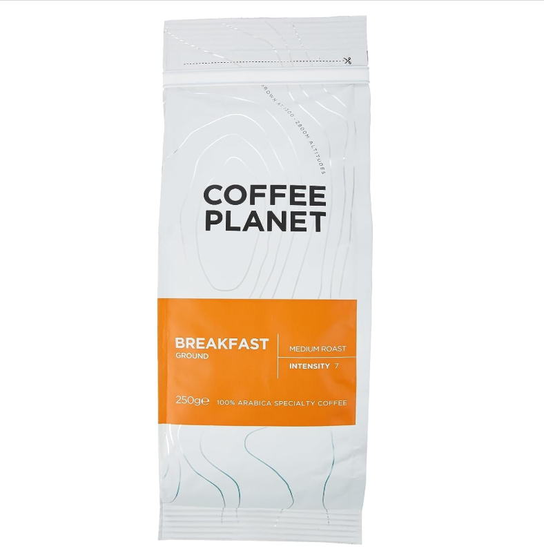 Coffee Planet Breakfast Specialty Coffee Ground - 250G