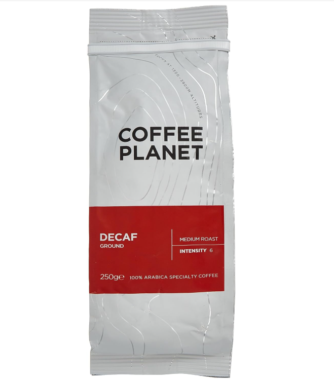 Coffee Planet Ground Decaffeinated Traditional 250 G