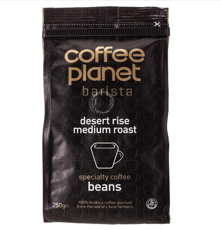Coffee Planet Barista Desert Rise Whole Bean Coffee 250g
