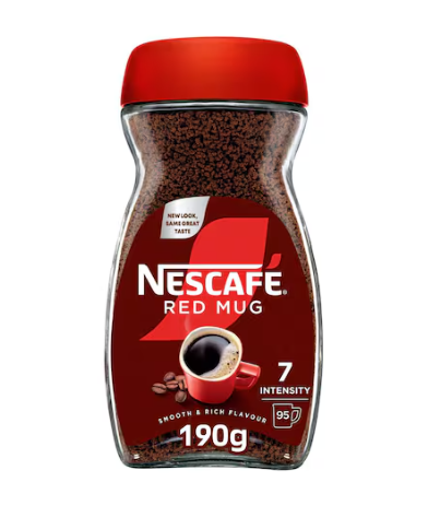 Nescafe Red Mug Instant Coffee 190g