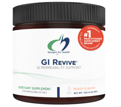 Designs for Health GI Revive Gut Powder - L Glutamine & Citrus Pectin Digestive + Slippery Elm & Marshmallow Root for Healthy Intestinal Function with Zinc, Carnosine, Mucin & Quercetin (28 Servings)