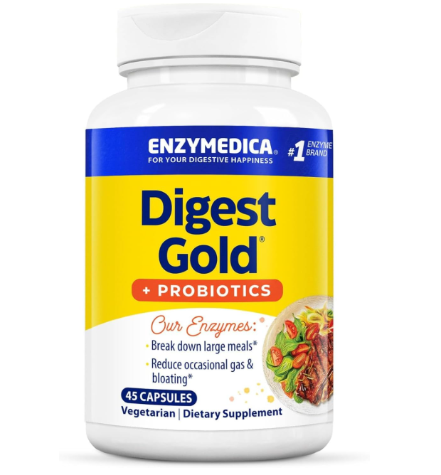 Enzymedica Digest Gold + Probiotics, 45 Capsules