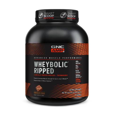 GNC AMP® Wheybolic™ Ripped 22 serving
