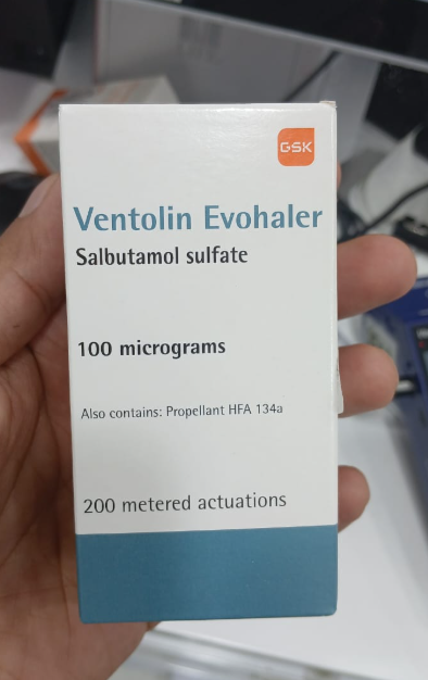 Ventolin Evohaler salbutamol sulfate 100 micrograms