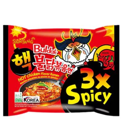 Samyang Buldak 3x Spicy 140g