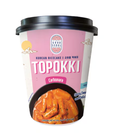 Good Seoul Topokki Carbonara Korean Rice Cake 113g