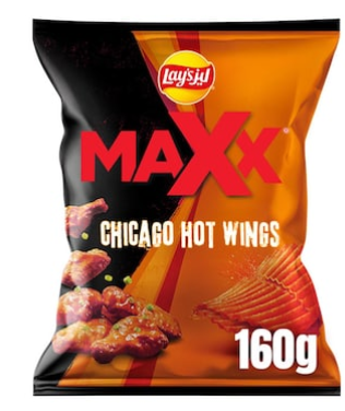 Lay's Maxx Chicago Hot Wings 160g