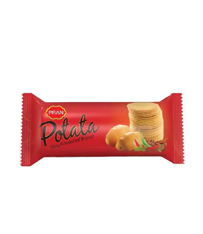 Pran Potata Spicy Flavoured Biscuit 100g