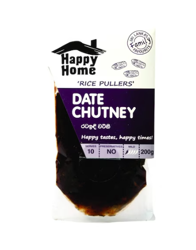 MA's Kitchen Happy Home Date Chutney 200g