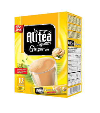 Alitea Signature Classic 3-In-1 Ginger 12 Tea Bags