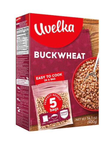 Uvelka Buckwheat 80g Pack of 5