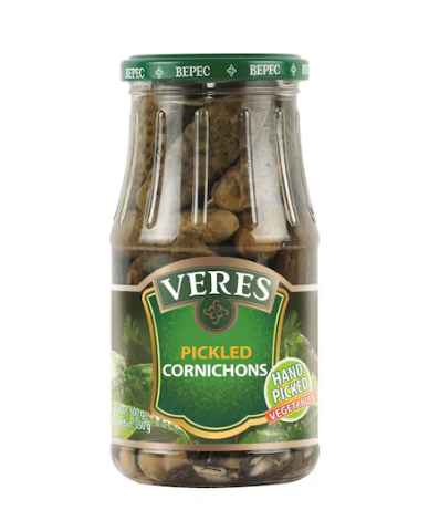 Veres Cornichons Pickle 500g