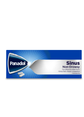 Panadol Sinus, Non Drowsy Sinus Pain Relief, 24 tablets