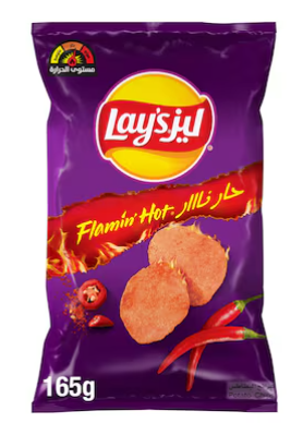 Lay's Flamin' Hot Potato Chips Spicy and Crunchy 180g