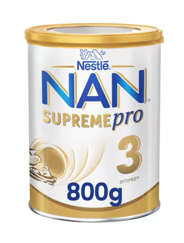 Nestle NAN SupremePro 3 GrowingUp Toddler 1 to 3 yrs Milk Powder 800g