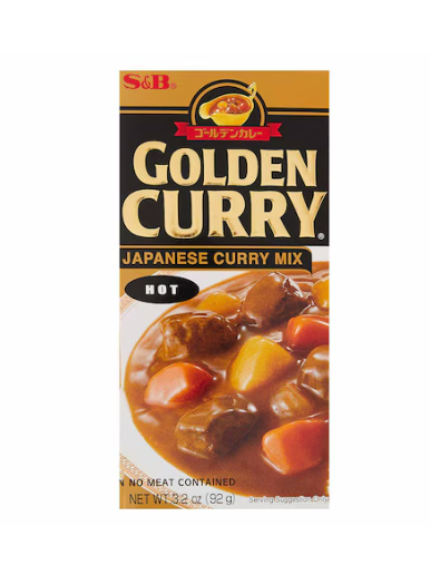 S&B Japanese Golden Curry Hot Sauce Mix 92g