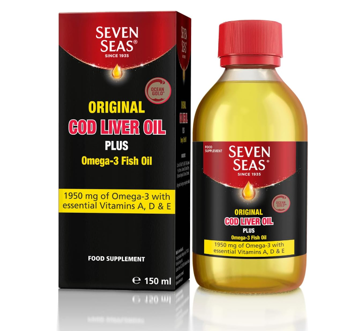 Seven Seas Cod Liver Oil Range Traditional Liquid 450ml