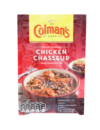 Colmans Chicken Chasseur Seasoning Mix 43g