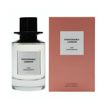 Zara Olfactive N04 Fashionably London Perfume for Women EDP Eau De Parfum 100 ML 338 FL OZ