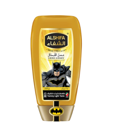 Al Shifa Super Hero Batman Acacia Honey 250g