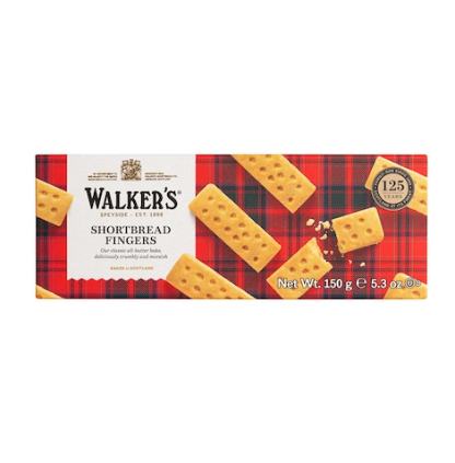 Walkers Pure Butter Shortbread Fingers 150g