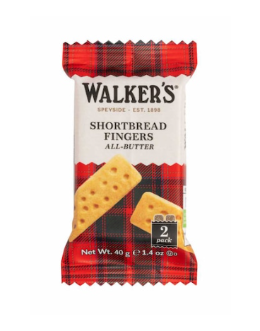Walkers Pure Butter Shortbread Fingers 40g