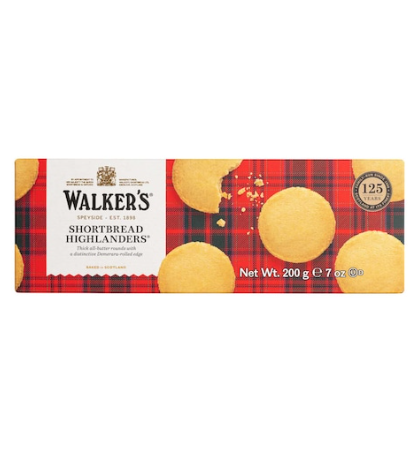Walkers Pure Butter Shortbread Highlanders 200g