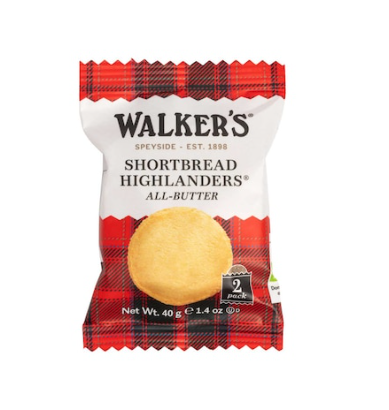 Walkers Pure Butter Shortbread Highlanders 40g