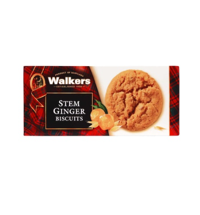 Walkers Stem Ginger Biscuits 150g