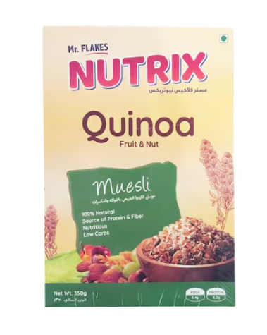Mr. Flakes Nutrix Quinoa Muesli Fruit & Nut 350 g