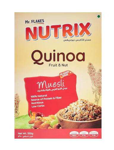 Mr. Flakes Nutrix Quinoa Muesli Sugarfree 350g