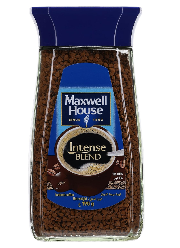 Maxwell House - Intense Pure Instant Coffee - 190 G