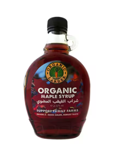 Organic Larder Dark Maple Syrup 375ml