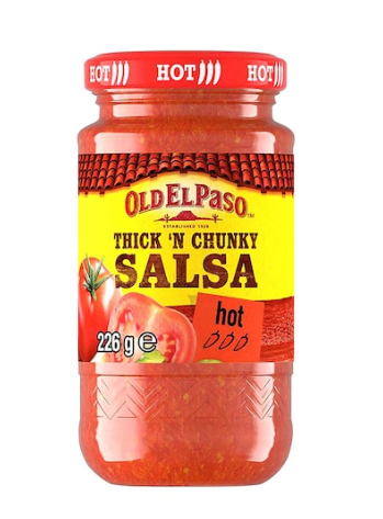 Old El Paso Thick N Chunky Hot Salsa 226g