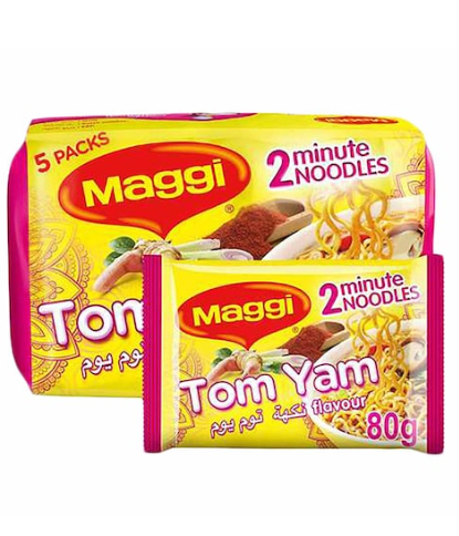 Nestle Maggi Tom Yam Noodles 80g Pack of 5
