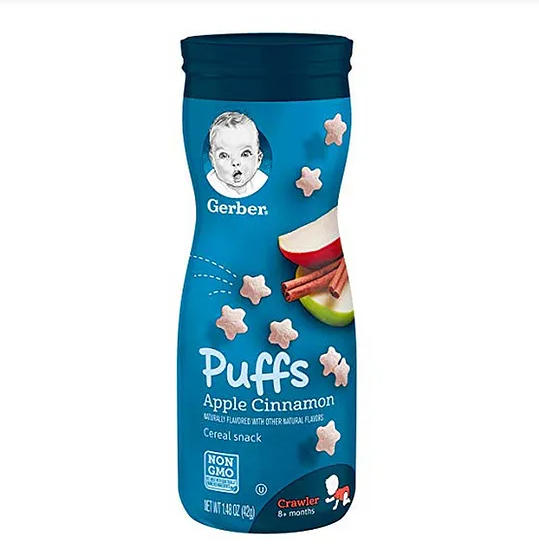 Gerber Apple Cinnamon Puffs - 42g