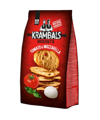 Krambals Bruschetta Tomato and Mozzarella 70g