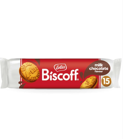 Lotus Biscoff Milk Chocolate Sandwich Cookies 150g