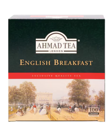 Ahmad Tea English Breakfast 100 Tea Bags