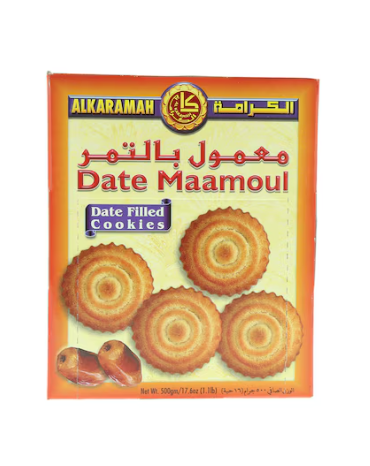 Al Karamah Dates Filled Cookies 500g