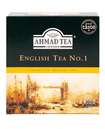Ahmad Tea English 100 Tea Bags