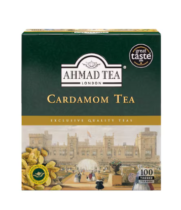 Ahmad Tea Cardamon 100 Tea Bags