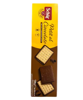 Schar Gluten-Free Biscuit With Milk Chocolate 130g