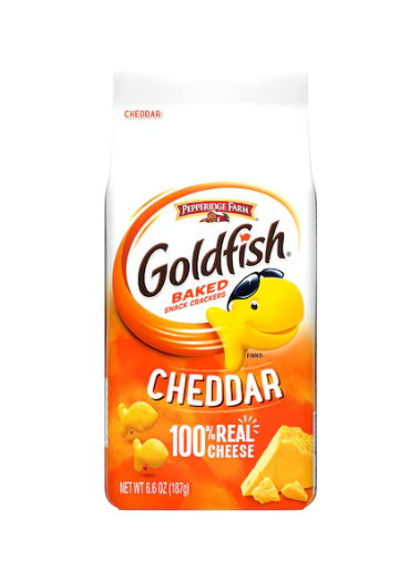 Pepperidge Farm Goldfish Baked Cheddar Crackers 187g