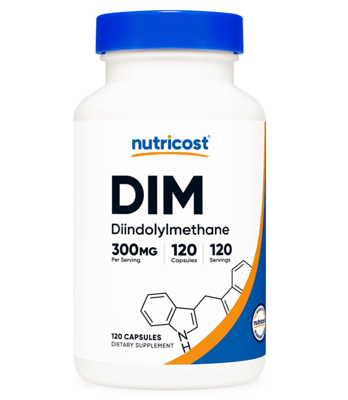 Nutricost Diindolylmethane Plus BioPerine Capsules - 300mg,120