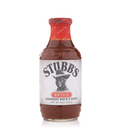 Stubbs BBQ sauce spicy 510g